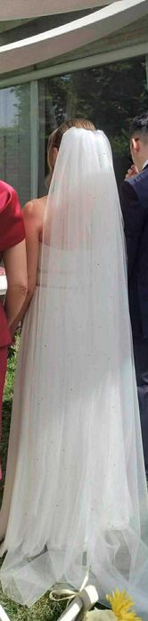Rochie de mireasa impecabila + Voal + cadou extra