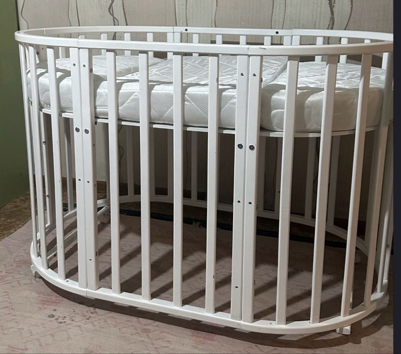 Манеж кроватка трансформер 6в 1.