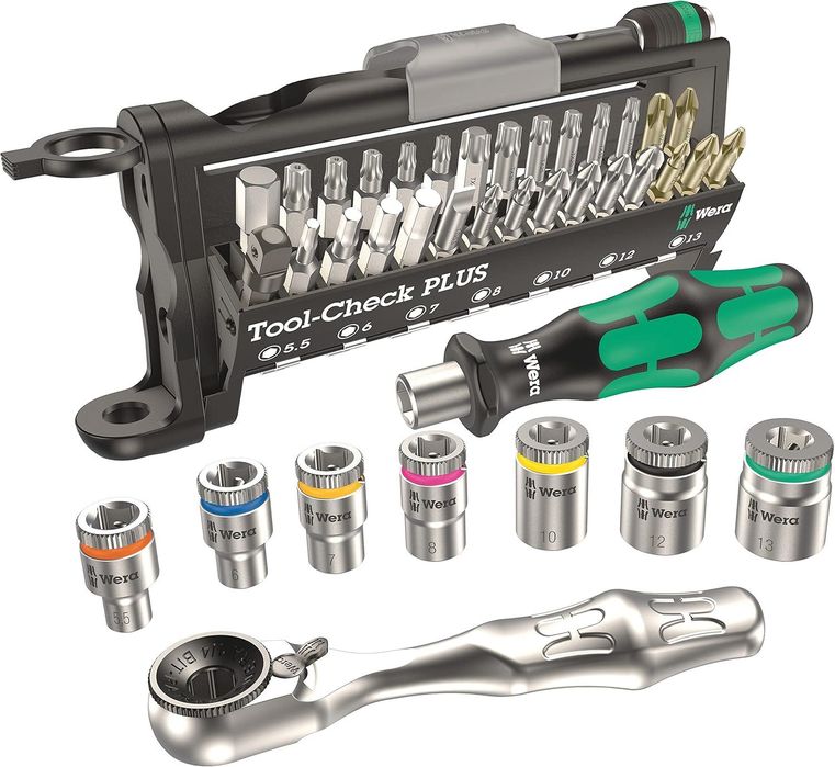 Set de surubelnite cu biti, 39 piese,WERA Tool-Check PLUS,sigilat