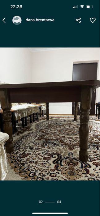 Стол раскладной 3х1 м