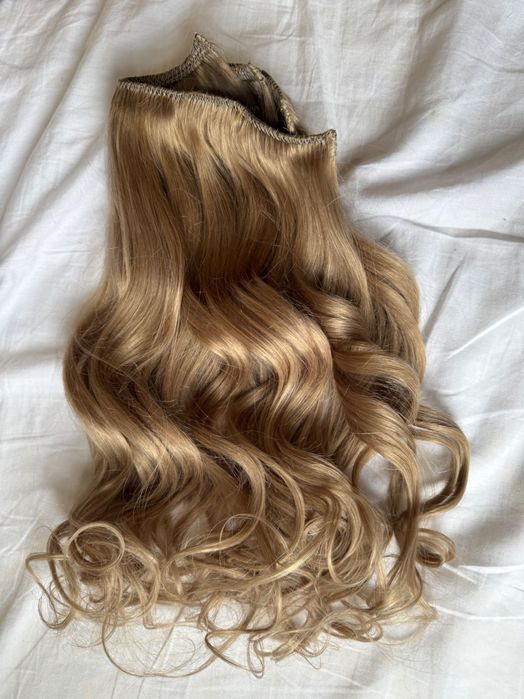 100% натурална индийска коса, мека и готова за носене