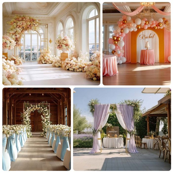 Златна сватбена арка чисто нова