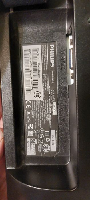 Monitor Philips 223V5L