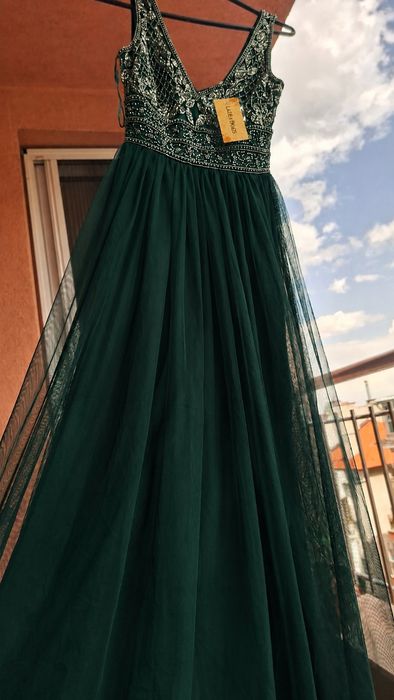 Нова рокля lace&beads,р-р ХХС-ХС