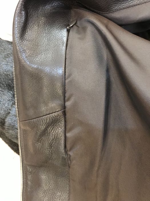 Мужский полушубок из нерпы