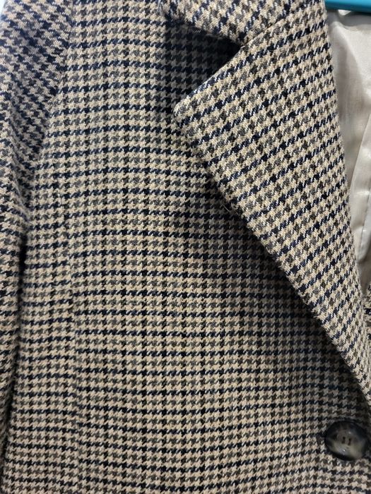 Пальто осеннее в клетку