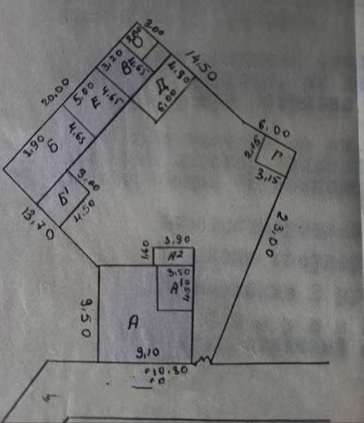 Продам участок 5.7 сотки под застройку