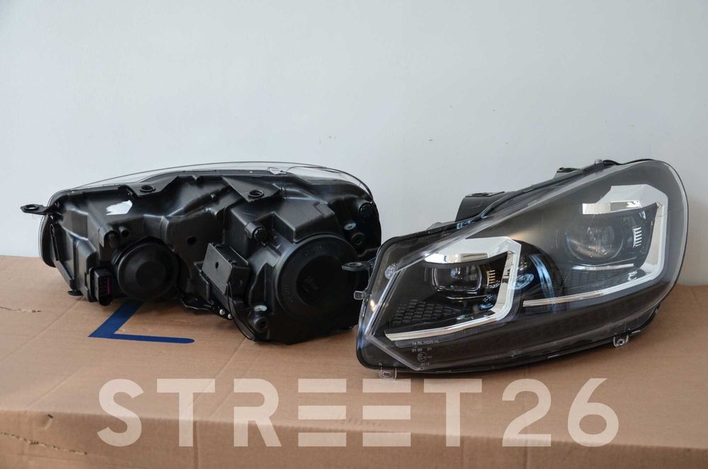 Faruri LED VW Golf 6  (2008 - 2012) aspect Golf 7.5 GTI