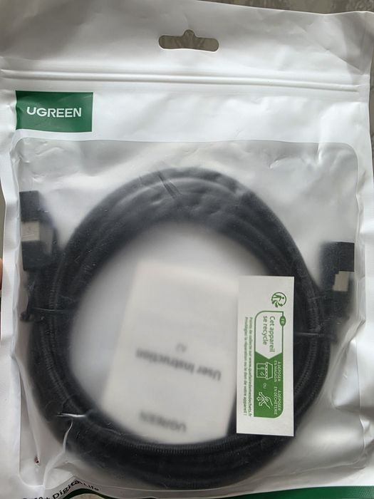 UGREEN CAT8 Ethernet Cable Сетевой кабель 40Гбит/с
