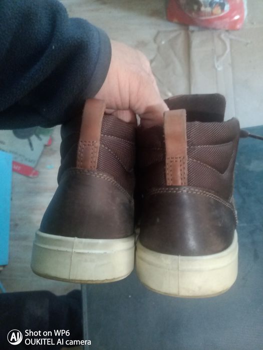 Зимни боти ECCO от естествена кожа