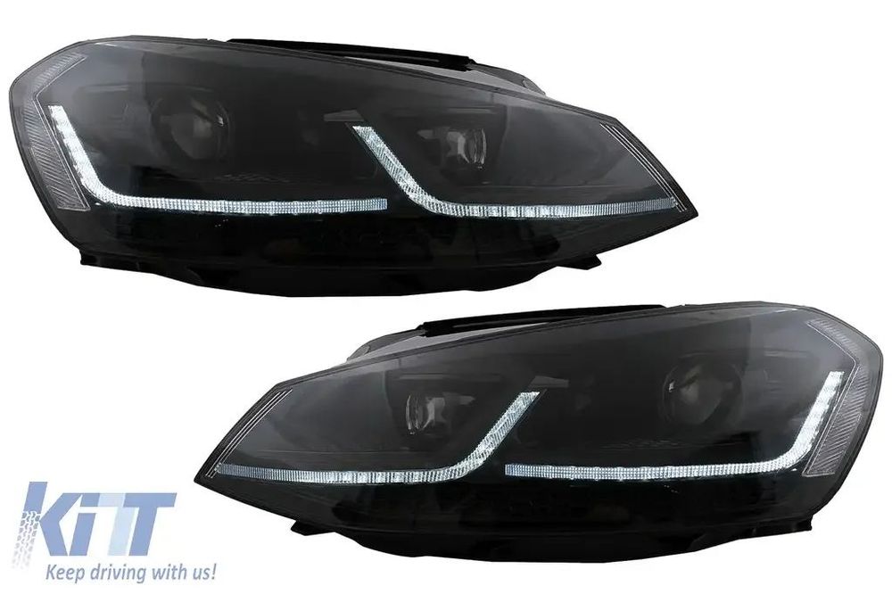 Faruri LED VW Golf 7 VII (2012-2017) Facelift G7.5 Design cu Semnal Dinamic