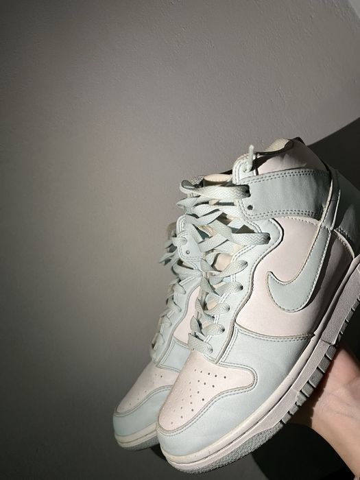 Dunk uri high, purtate o singura data, marimea 38,5, baby blue