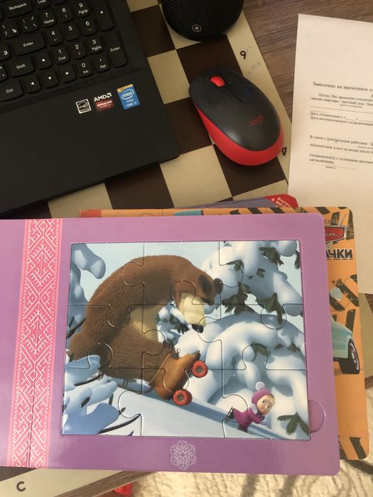 Деские книги пазлы