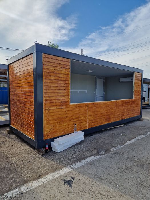 Vând Containere cu vitrina birou sanitar