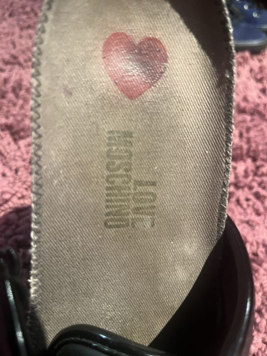 Кожени обувки Love Moschino