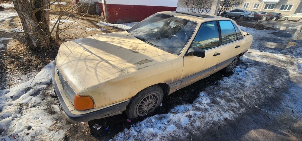 Audi 100 c3 на запчасти разбор