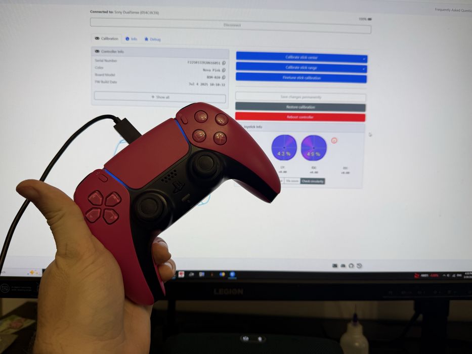 Joystickuri TMR PS5 Hall Effect Reparatie stick drift controller PS5