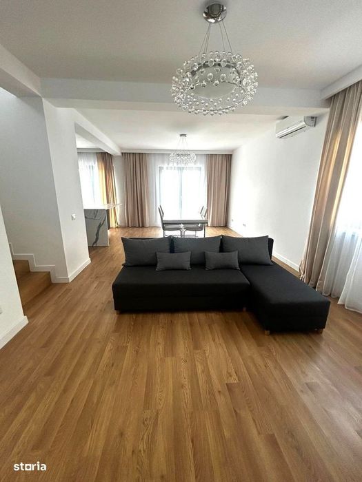 Casă de închiriat | 5 camere | Curte de 400 mp | Corbeanca