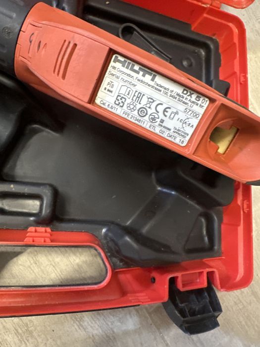 Hilti DX5 pistol batut cuie lemn metal bosch makita spit paslode