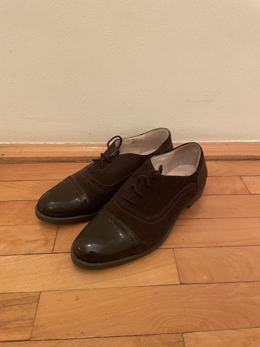 Pantofi dama piele intoarsa marimea 36.