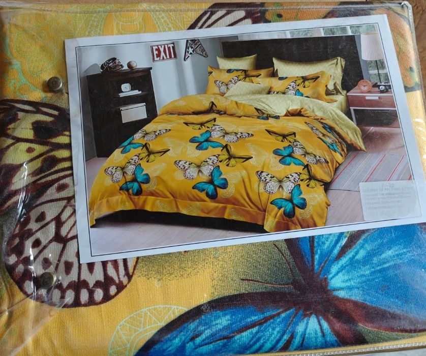 Lenjerie de pat noua din 6 piese