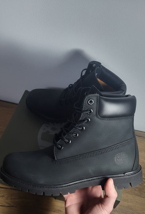 Timberlands 6in Black Boots