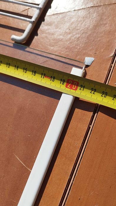 Стъклени рафтове за хладилник 2+1бр 47,5 /30,5см safety glass и решетка