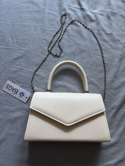 Дамска чанта бежова