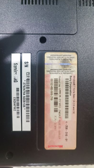 Ноутбук для запчасти