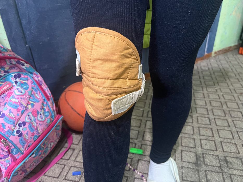 Наколенники с натуральной верблюжьей шерсти