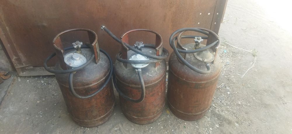 газбалон  с  редуктором. бу