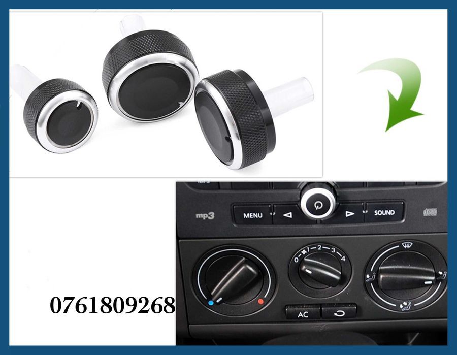 Butoane metalice AC VW Golf 4 Bora Polo Passat B5 Skoda Octavia 1