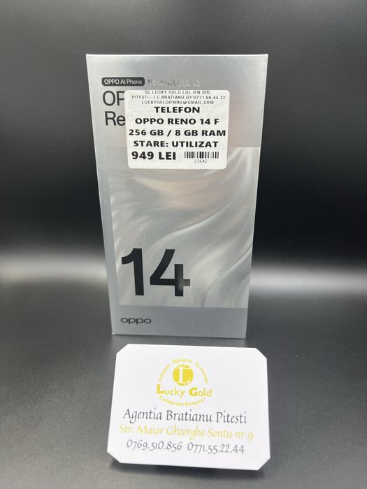 Telefon OPPO RENO 14F 256GB / 8GB RAM cod produs 23642