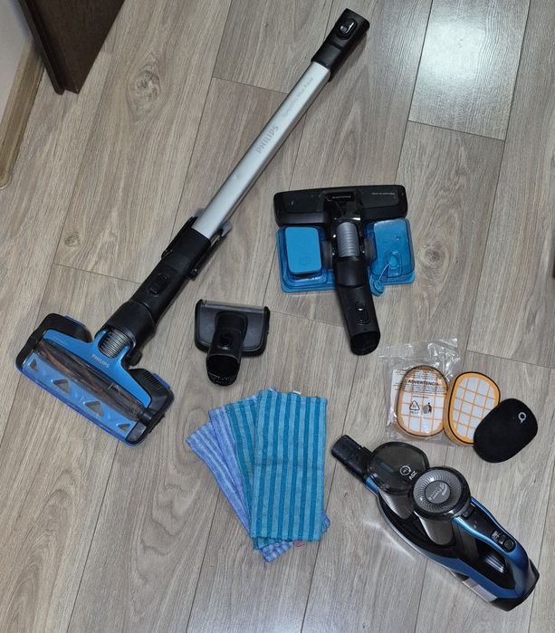 Безкабелна прахосмукачка Philips SpeedPro Max Aqua