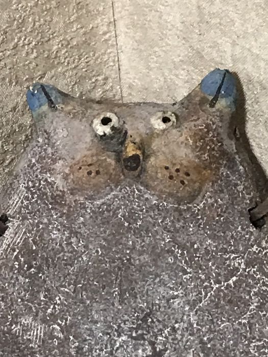 Кот керамический