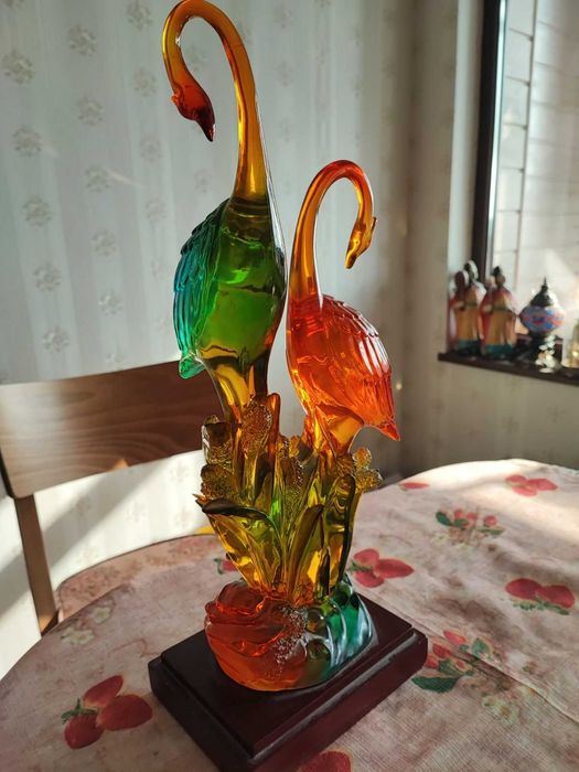 Пластика  ,прекрасни детайлни птици