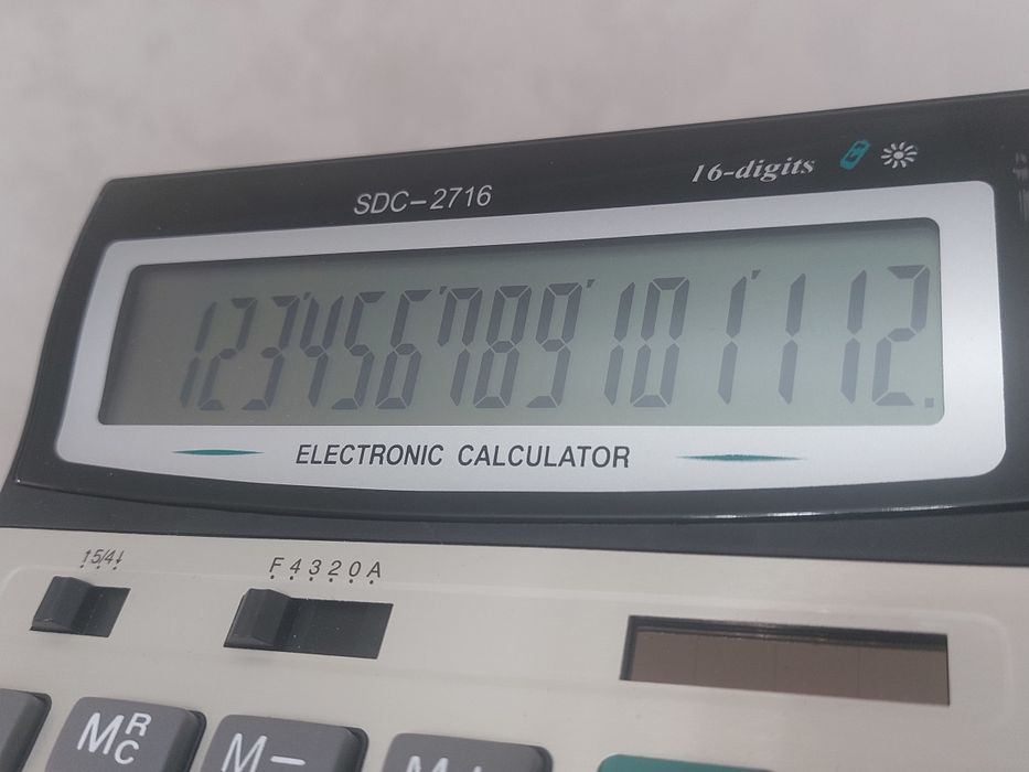 Калькулятор 16 разрядный