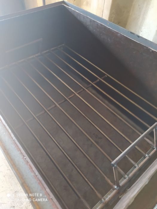 Коктальница из рифлёного металла