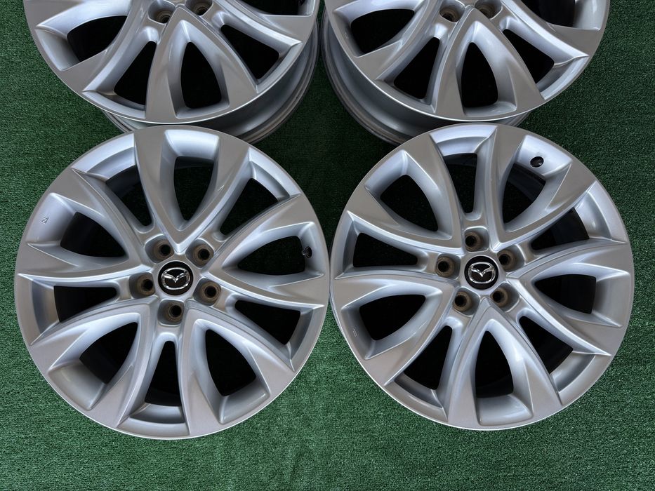 4бр. КАТО НОВИ 19” ОРИГИНАЛНИ Джанти 5х114.3 за -MAZDA/HYUNDAI/KIA/японски- 7.0Jx19H2, ET50