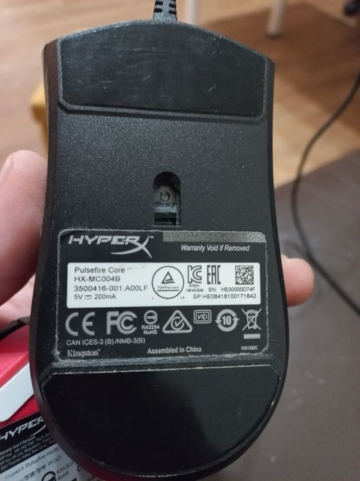 2 mouse gaming hyper x pulsefirecore