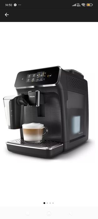 Aparat de cafea automat, Philips, Series 2200 EP2232/40, 1500W, Negru