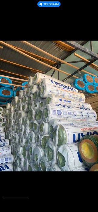 Woolan миниральная вата продаётся biz bilan boglaning