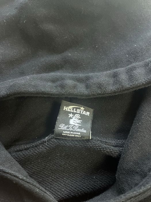 Hanorac Negru cu Imprimeu Hellstar