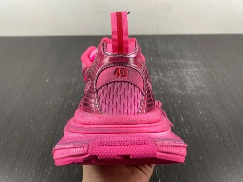 Balenciaga 3XL Hot Pink/Dark Red