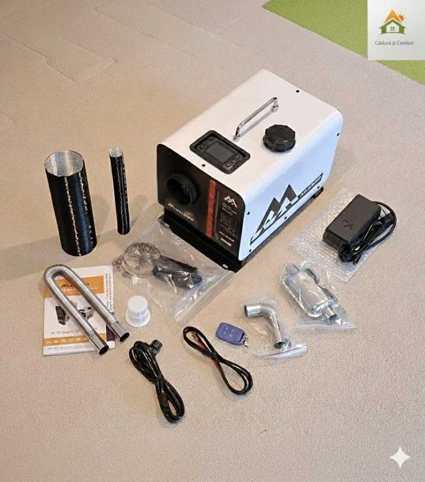 Sirocou Webasto Bluetooth 8kW Încălzitor Diesel Tun Căldură Aerotermă