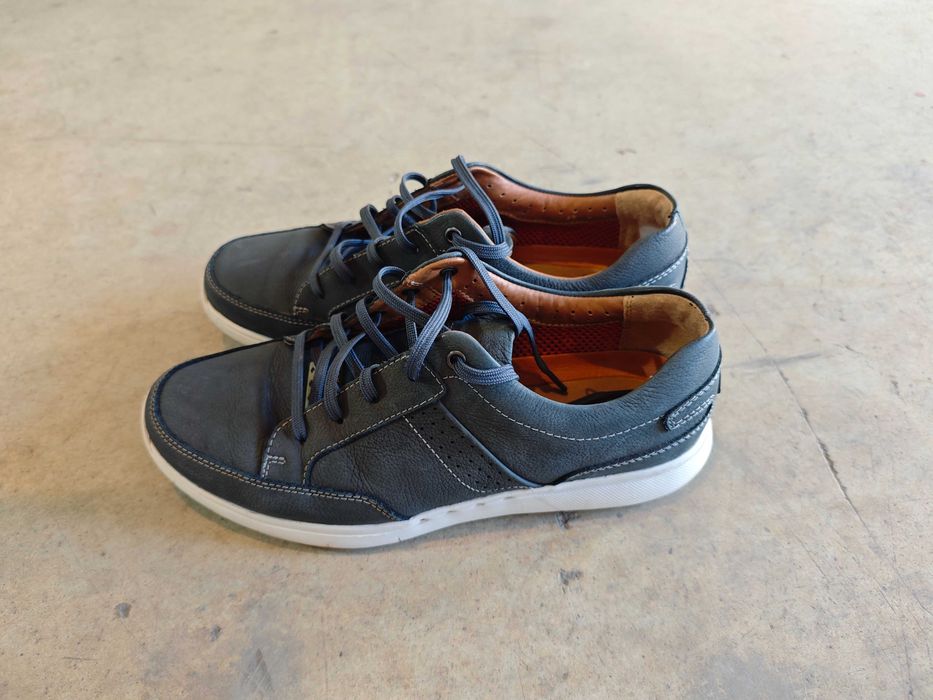 Мъжки обувки Clarks - естествена кожа