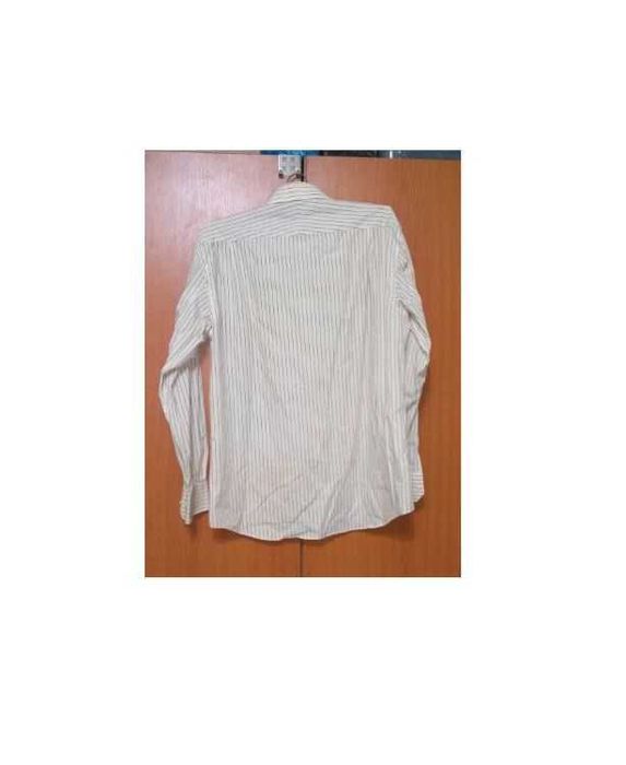 Oferta! Camasa barbateasca Jeff Banks London bej cu dungi, UK. 42