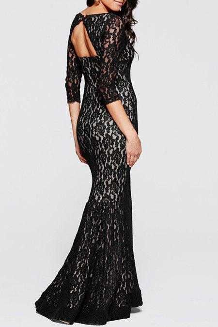 Платье бордовые кружевая