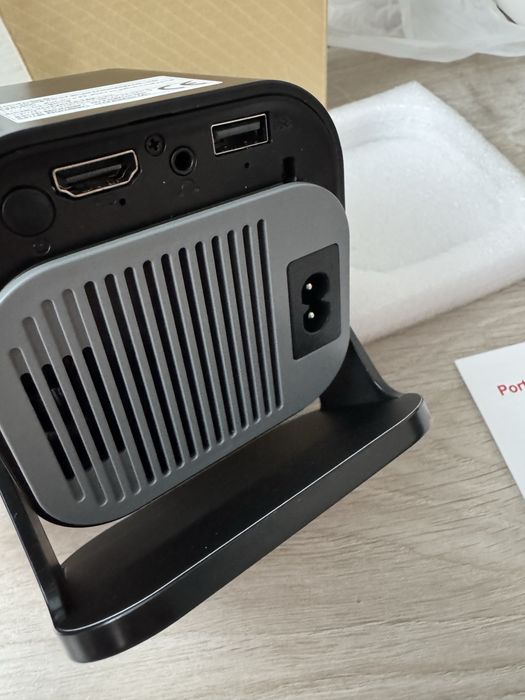 Proiector portabil SMART HY320, Android, wifi, 4k, negru, full!