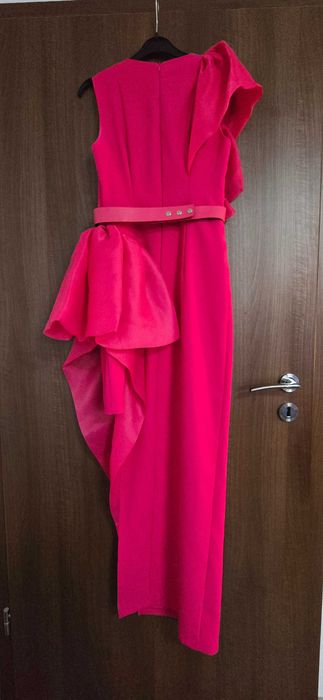 Rochie lunga de ocazie,roz, Anca's